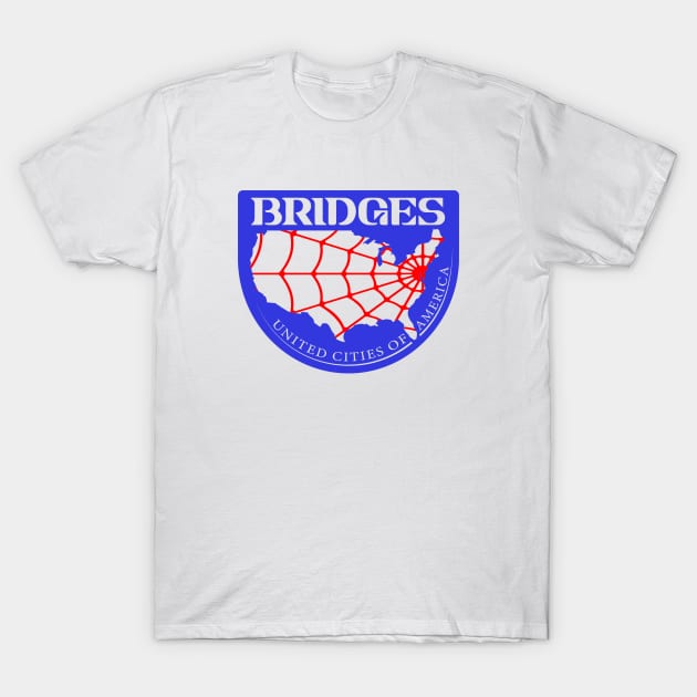 Bridges (Color) T-Shirt by SJBTees